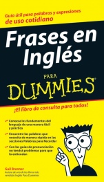 Frases en Inglés Para Dummies - ISBN 9780470115190