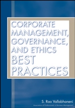 Corporate Management, Governance, and Ethics Best Practices - ISBN 9780470117231