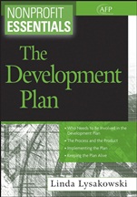 Nonprofit Essentials: The Development Plan - ISBN 9780470117972