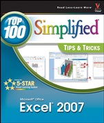 Microsoft Office Excel 2007: Top 100 Simplified Tips and Tricks - ISBN 9780470126745