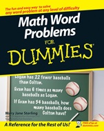 Math Word Problems For Dummies - ISBN 9780470146606