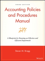 Accounting Policies and Procedures Manual: A Blueprint for Running an Effective and Efficient Department - ISBN 9780470146620