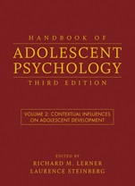 Handbook of Adolescent Psychology, Volume 2: Contextual Influences on Adolescent Development - ISBN 9780470149225