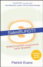SalesBURST!!: Worlds Fastest (entrepreneurial) Sales Training - ISBN 9780470150719