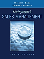 Dalrymples Sales Management: Concepts and Cases - ISBN 9780470169650