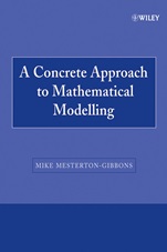 A Concrete Approach to Mathematical Modelling - ISBN 9780470171073