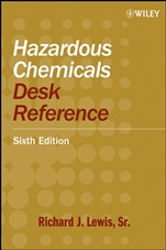 Hazardous Chemicals Desk Reference - ISBN 9780470180242