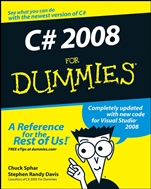 C# 2008 For Dummies - ISBN 9780470191095