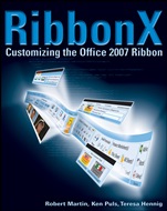 RibbonX: Customizing the Office 2007 Ribbon - ISBN 9780470191118