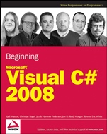 Beginning Microsoft® Visual C#® 2008 - ISBN 9780470191354