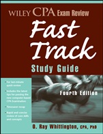 Wiley CPA Exam Review Fast Track Study Guide - ISBN 9780470196090