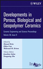 Developments in Porous, Biological and Geopolymer Ceramics - ISBN 9780470196403