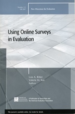 The Use of Online Surveys in Evaluation: New Directions for Evaluation, Number 115 - ISBN 9780470221365