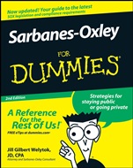 Sarbanes–Oxley For Dummies - ISBN 9780470223130
