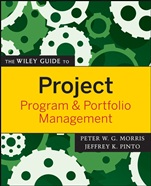 The Wiley Guide to Project, Program, and Portfolio Management - ISBN 9780470226858