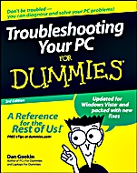 Troubleshooting Your PC For Dummies - ISBN 9780470230770