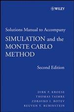 Student Solutions Manual to accompany Simulation and the Monte Carlo Method - ISBN 9780470258798
