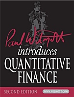 Paul Wilmott Introduces Quantitative Finance - ISBN 9780470319581