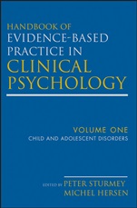 Handbook of Evidence–Based Practice in Clinical Psychology: Child and Adolescent Disorders - ISBN 9780470335444