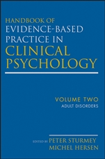 Handbook of Evidence–Based Practice in Clinical Psychology: Adult Disorders - ISBN 9780470335468