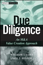 Due Diligence: An M&A Value Creation Approach - ISBN 9780470375907