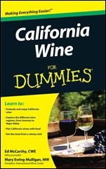 California Wine For Dummies - ISBN 9780470376072