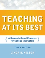 Teaching at Its Best: A Research–Based Resource for College Instructors - ISBN 9780470401040