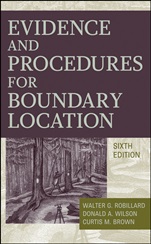 Evidence and Procedures for Boundary Location - ISBN 9780470404782