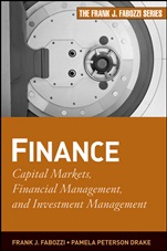 Finance: Capital Markets, Financial Management, and Investment Management - ISBN 9780470407356