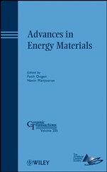 Advances in Energy Materials - ISBN 9780470408438