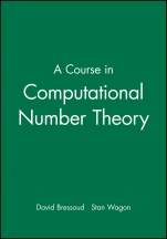 A Course in Computational Number Theory - ISBN 9780470412152
