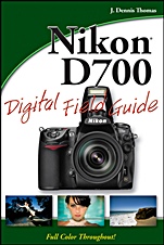 Nikon D700 Digital Field Guide - ISBN 9780470413203