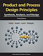 Product and Process Design Principles: Synthesis, Analysis and Design - ISBN 9780470414415