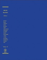Organic Reactions, Volume 72 - ISBN 9780470423745