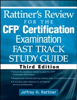 Rattiners Review for the CFP(R) Certification Examination, Fast Track, Study Guide - ISBN 9780470436288
