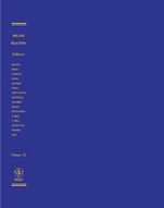 Organic Reactions, Volume 73: Allylboration of Carbonyl Compounds - ISBN 9780470436905