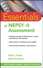 Essentials of NEPSY–II Assessment - ISBN 9780470436912