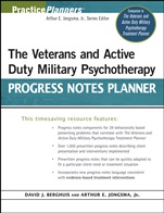 The Veterans and Active Duty Military Psychotherapy Progress Notes Planner - ISBN 9780470440971