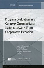 Program Evaluation in a Complex Organizational System: Lessons from Cooperative Extension: New Directions for Evaluation, Number 120 - ISBN 9780470447550
