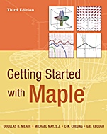 Getting Started with Maple - ISBN 9780470455548