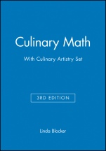 Culinary Math 3e with Culinary Artistry Set - ISBN 9780470455722