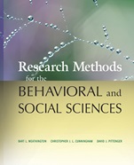 Research Methods for the Behavioral and Social Sciences - ISBN 9780470458037