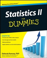 Statistics II for Dummies - ISBN 9780470466469