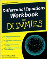 Differential Equations Workbook For Dummies - ISBN 9780470472019