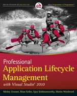 Professional Application Lifecycle Management with Visual Studio 2010 - ISBN 9780470484265