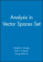 Analysis in Vector Spaces Set - ISBN 9780470486771