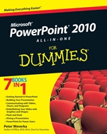 PowerPoint 2010 All–in–One For Dummies - ISBN 9780470500996