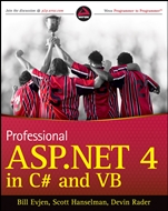 Professional ASP.NET 4 in C# and VB - ISBN 9780470502204