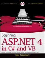 Beginning ASP.NET 4: in C# and VB - ISBN 9780470502211