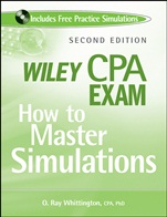 Wiley CPA Exam: How to Master Simulations - ISBN 9780470505373